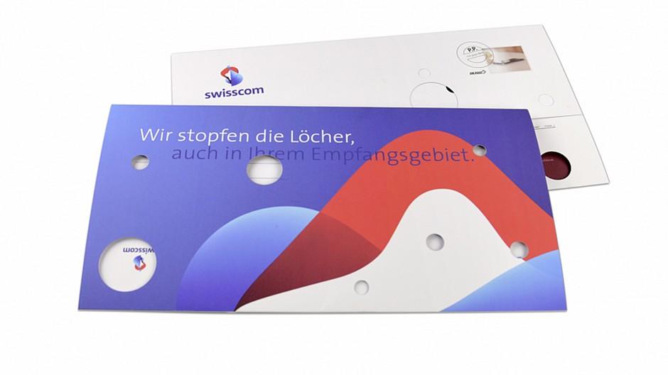 Agentur am Flughafen: Lesen durch Löcher im Papier bewusst erschwert