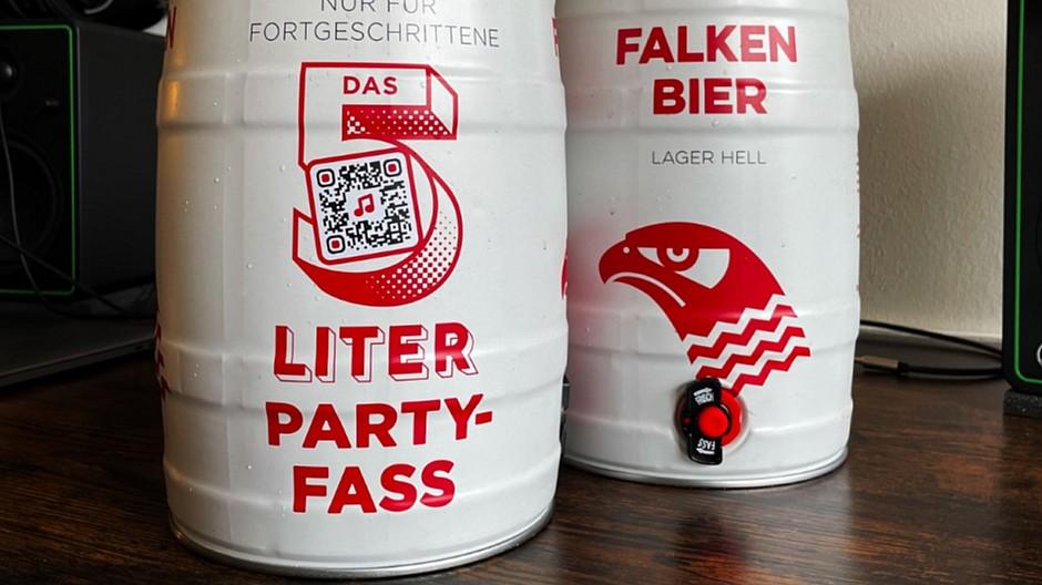 Brandpower: Partyfass mit musikalischer Begleitung