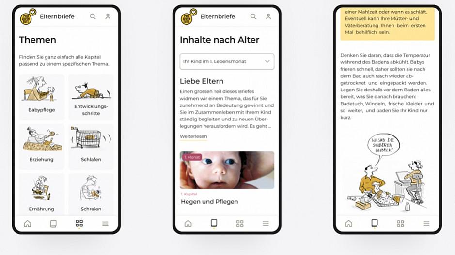 Zeilenwerk: Tipps für frischgebackene Eltern nun digital