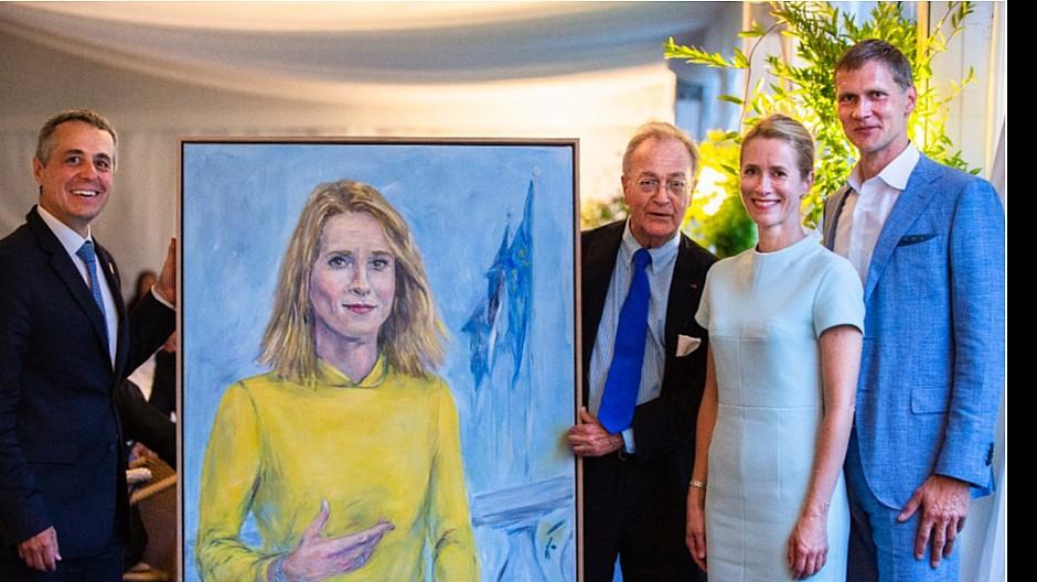Hans Ringier Stiftung: Estnische Premierministerin geehrt