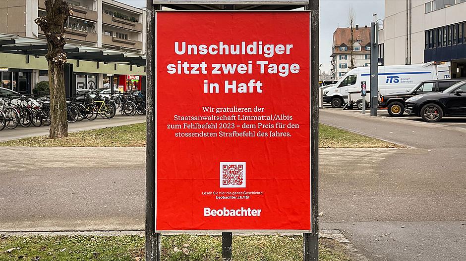 Ringier Axel Springer Schweiz: Der Beobachter kürt den stossendsten Strafbefehl