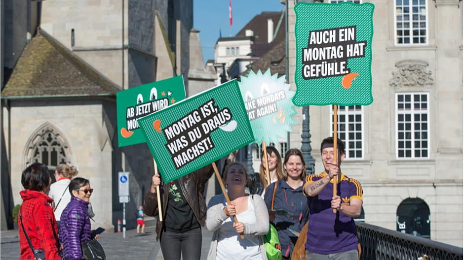 Jung von Matt/Limmat: Revolution gegen die miese Montagsstimmung