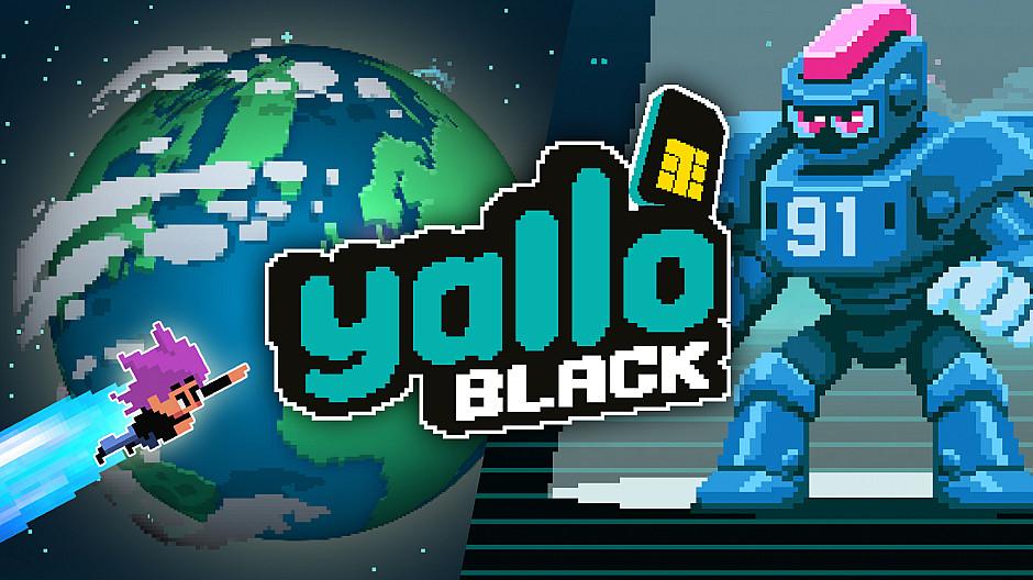 Sir Mary: Yallo feiert Black-Friday-Deals im 8-Bit-Look