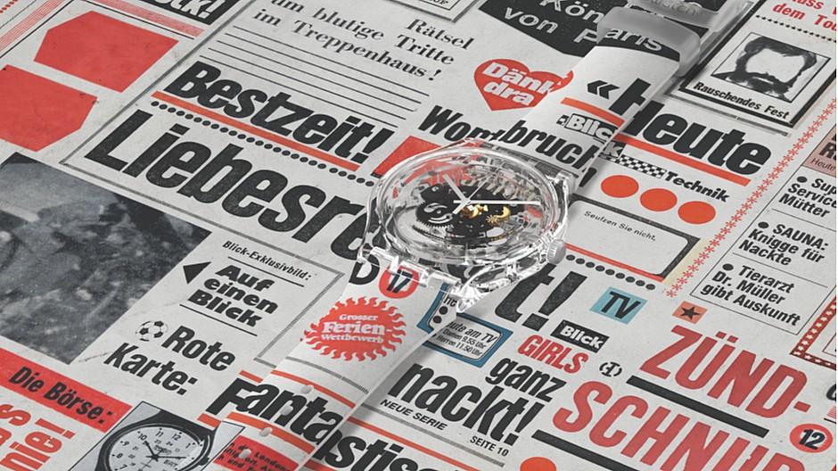 Ringier: Zeitungsgeschichte für das Handgelenk