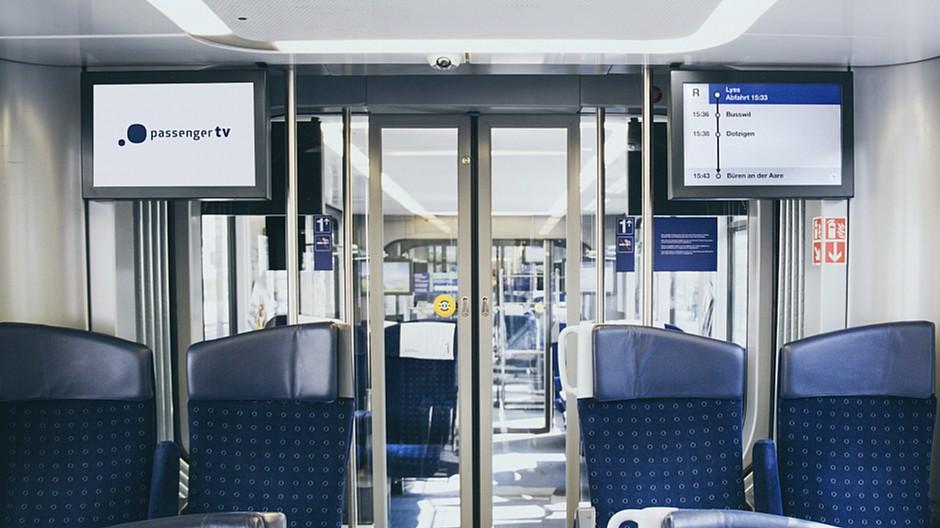 Passenger TV: Zugfahrt mit Unterhaltung