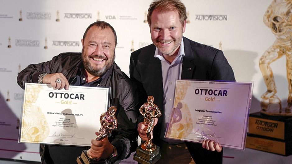 Fabrikant/JWT Zürich: Zwei goldene Ottocars an IAA gewonnen