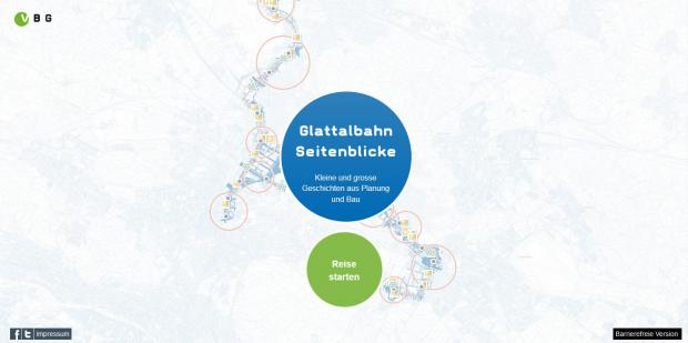 www.glattalbahn-seitenblicke.ch zeigt die Entwicklung der Glattalbahn.