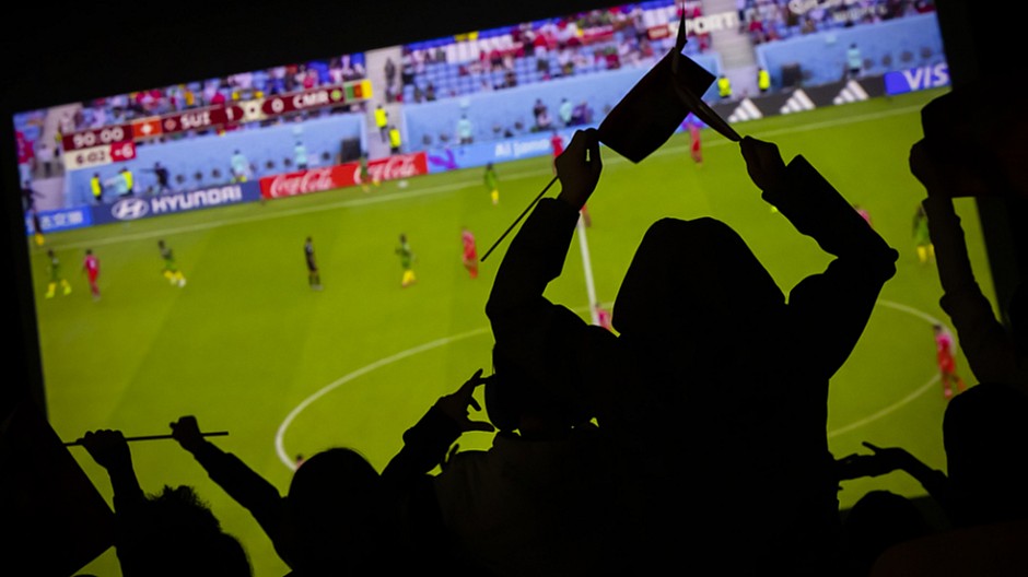 Katar 2022: Bis zu 777'000 Personen sehen Schweizer Spiel