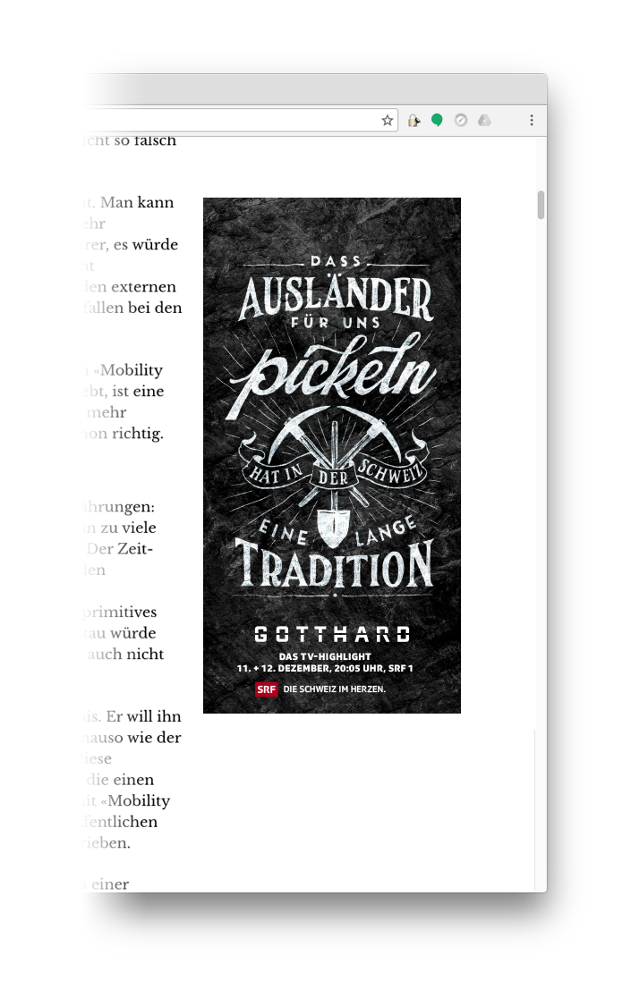 Ausländer Banner