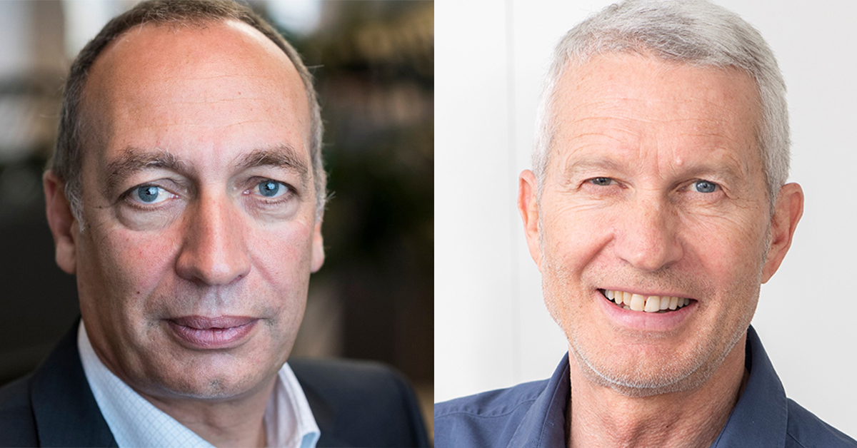 Bernard Maissen und Pete Mijnssen