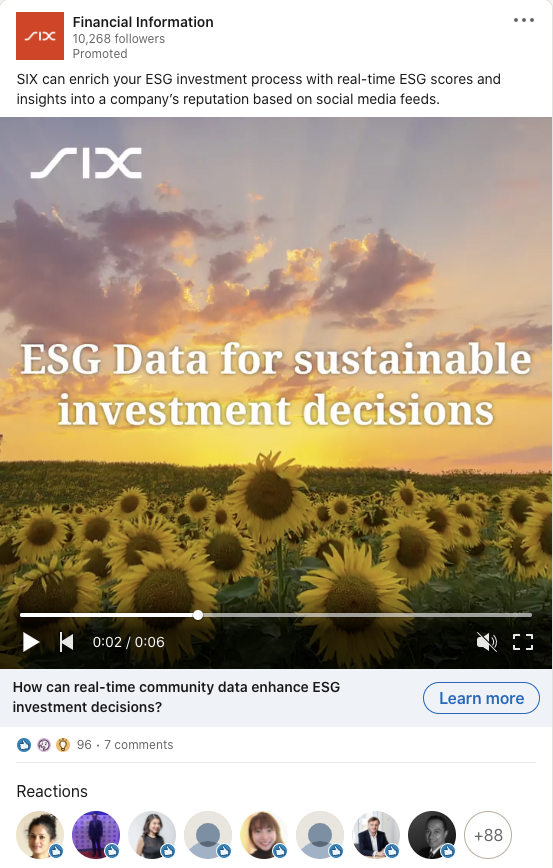 Confidence-Kampagne_SIX_ESG-Data_Linkedin
