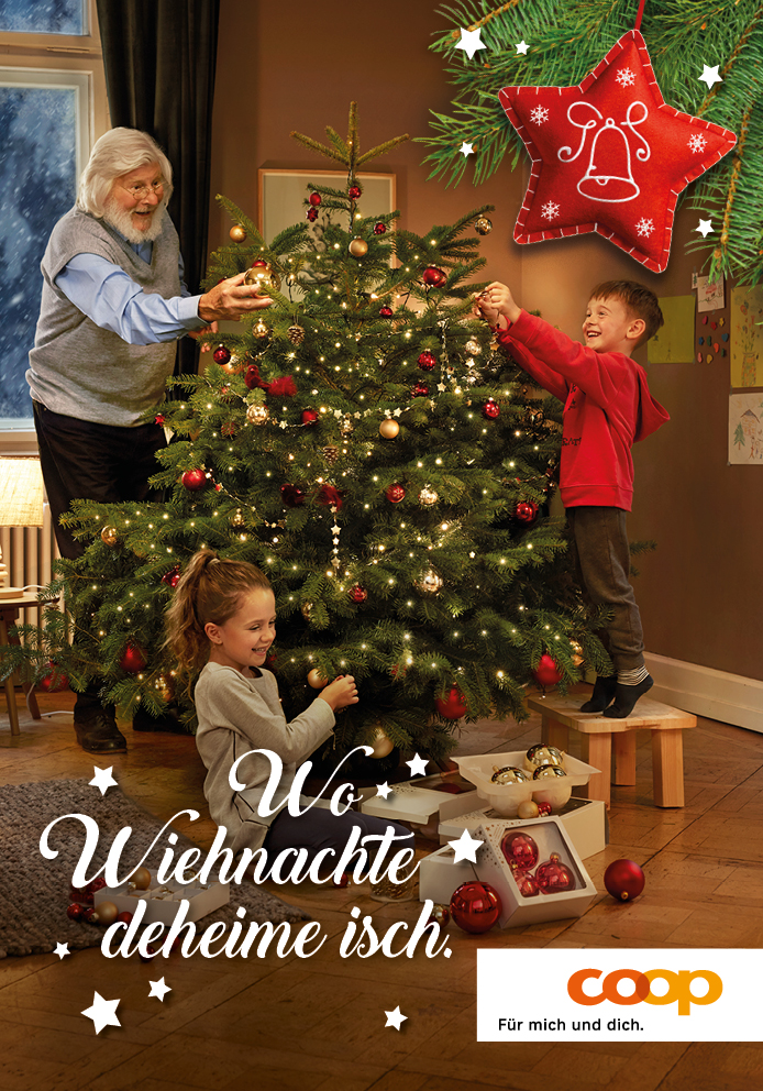 Coop xmas Image Plakat F4 National D