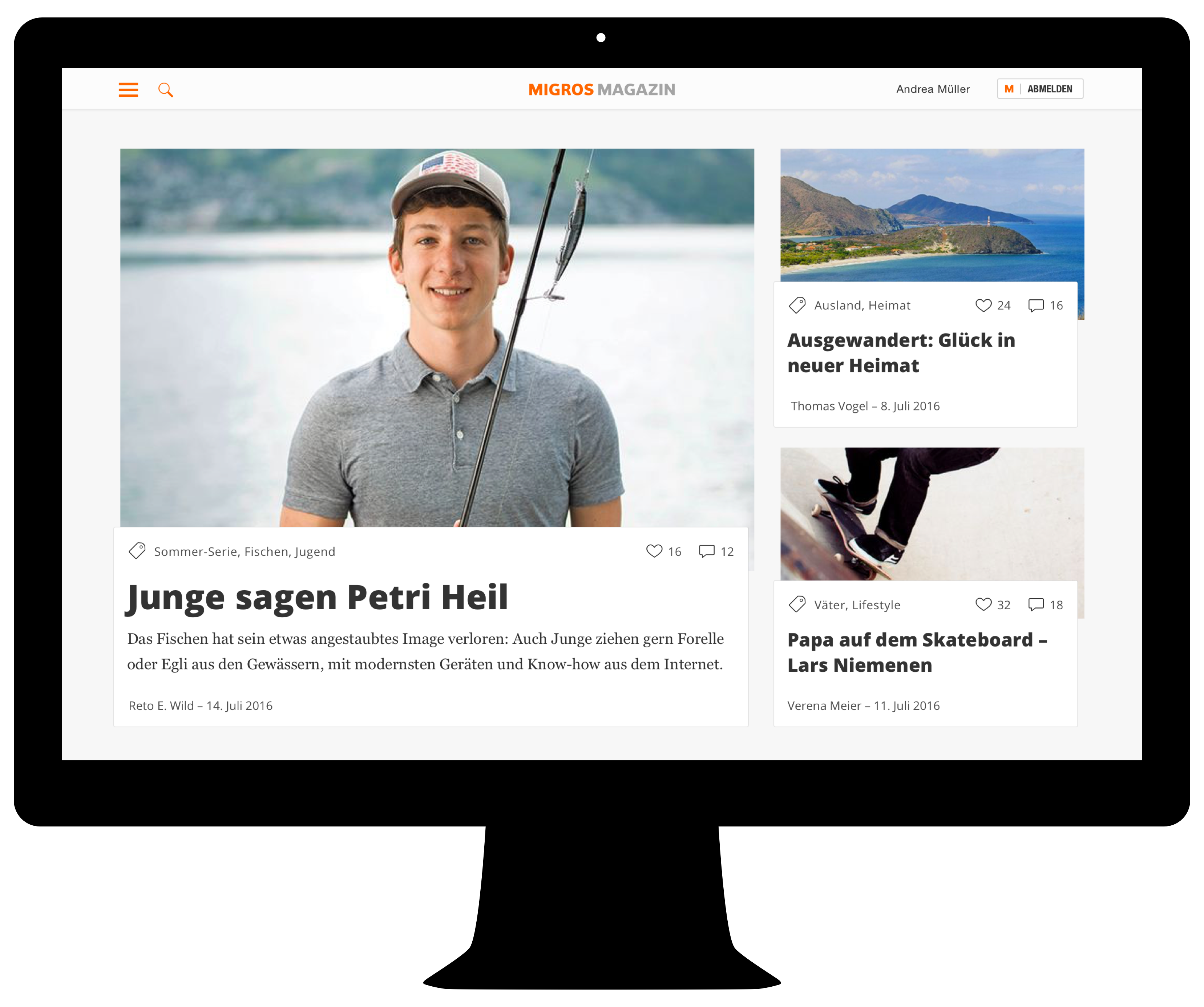 Desktop-Ansicht
