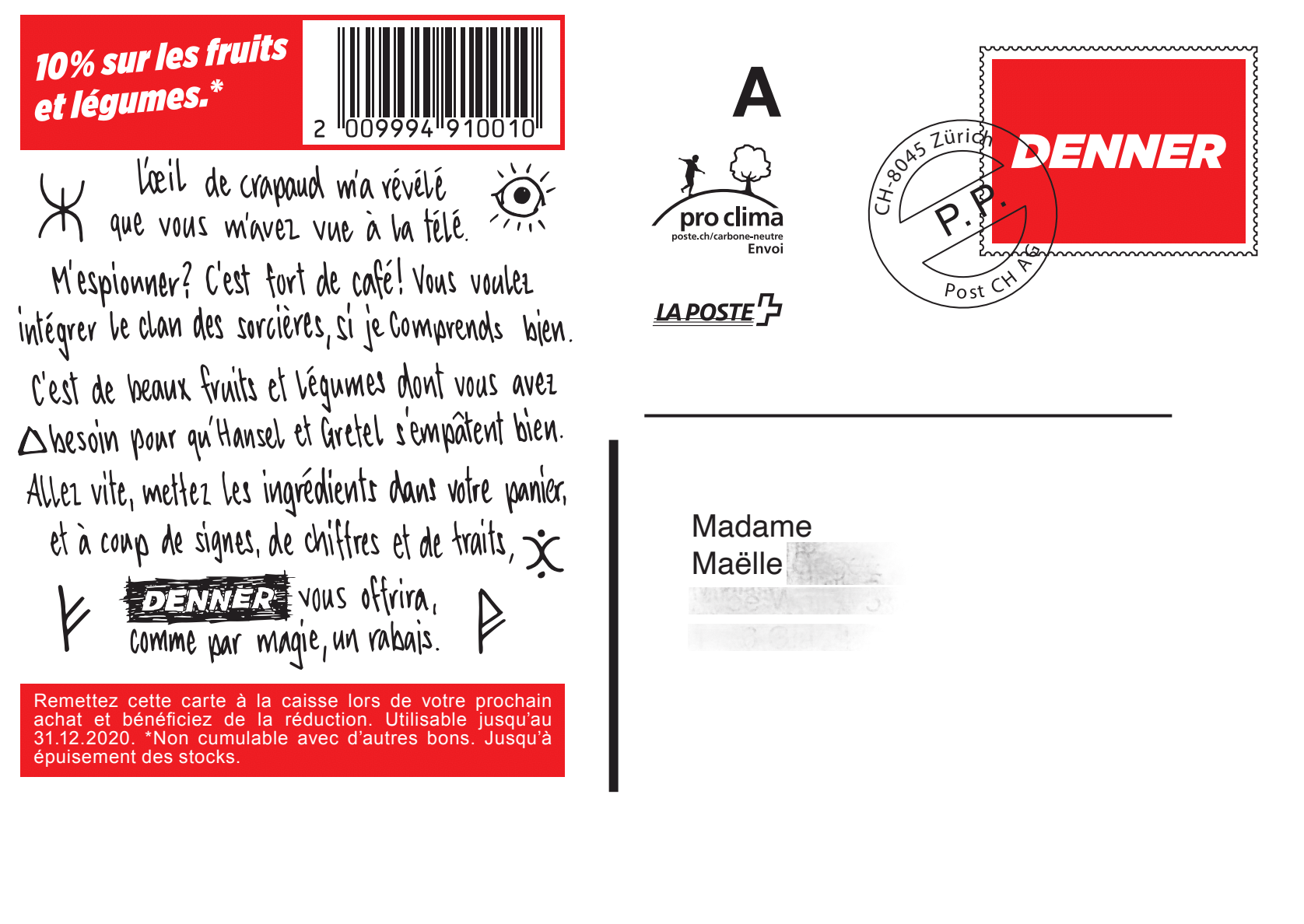 Postkarte Franz