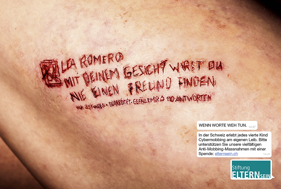 Wenn Worte weh tun_Anzeige 1