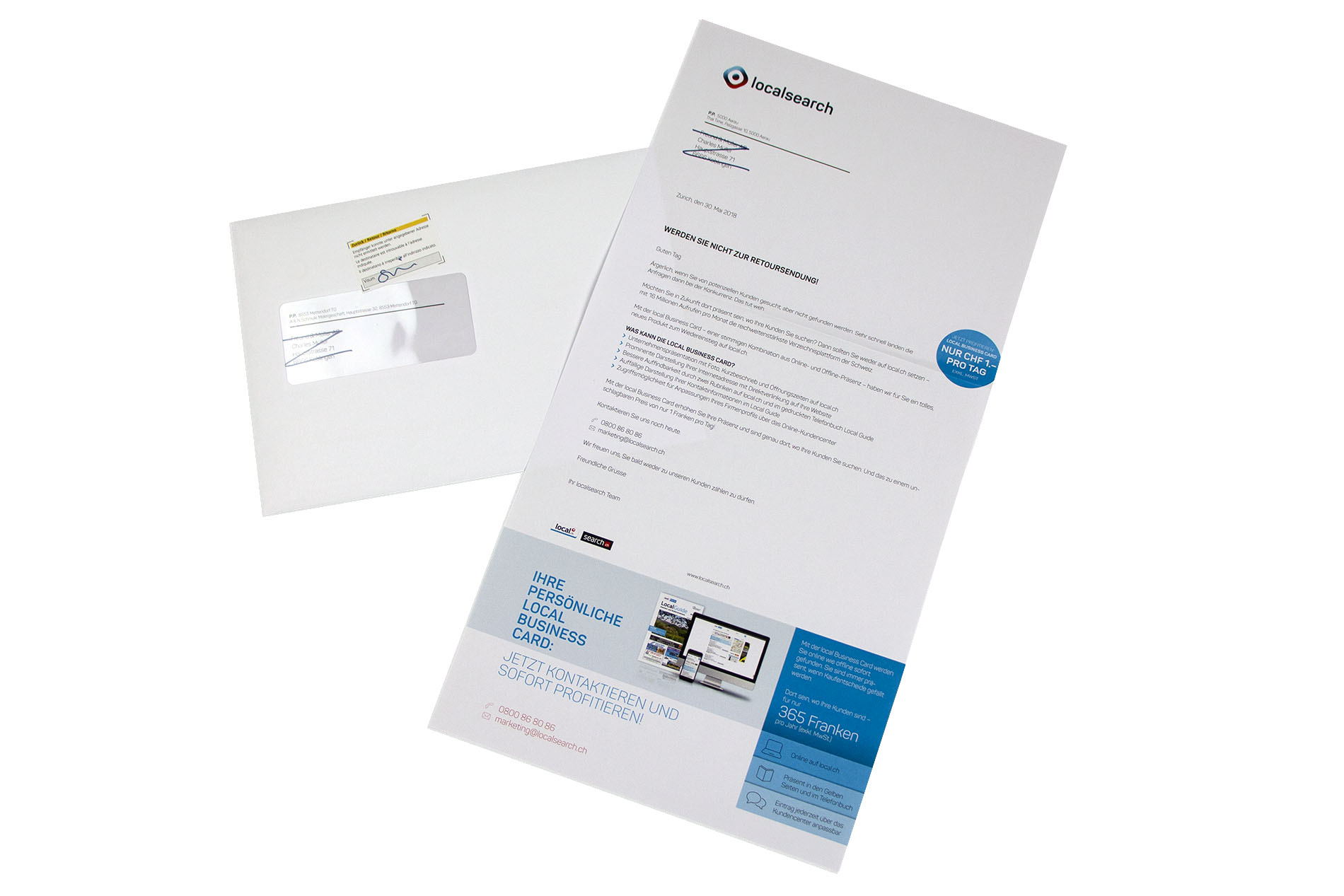 mailing brief