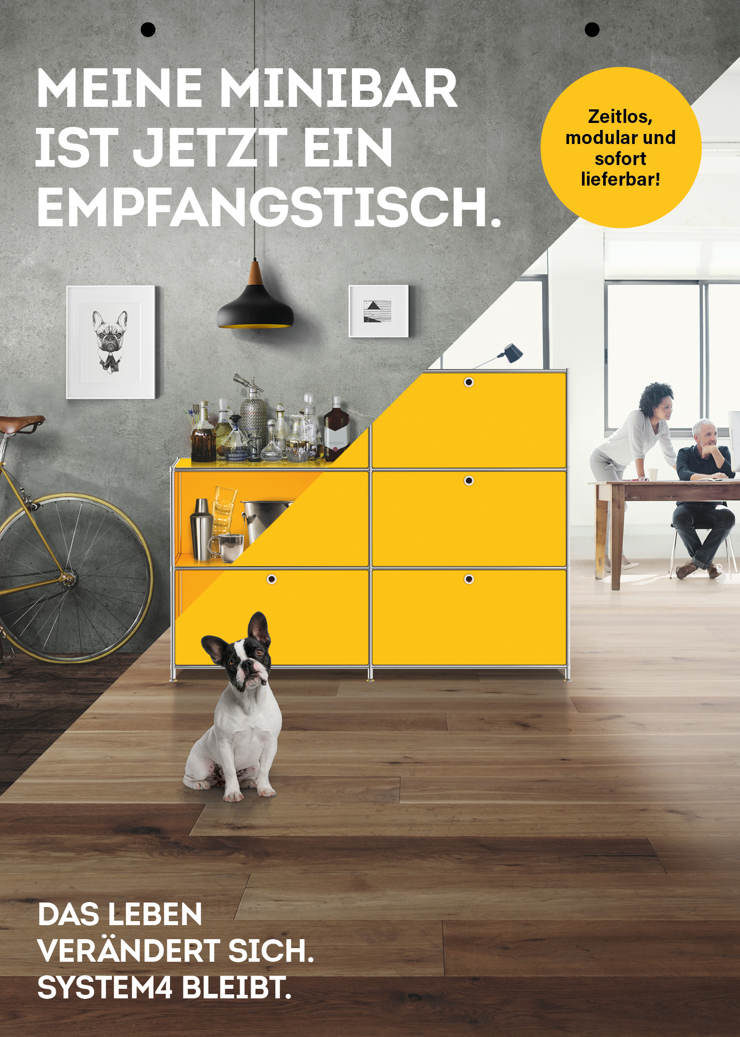 Future Connection: Eine Minibar, die zum Empfangstisch wird