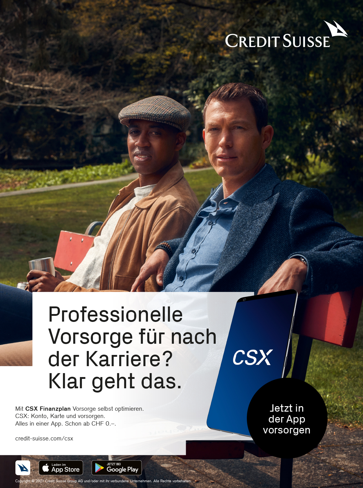 thjnk_CreditSuisse_CSX_Vorsorgen_Anzeige