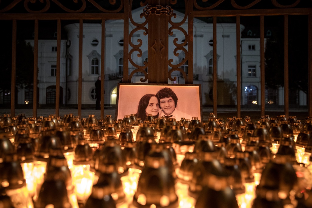 Der Mord löste landesweite Proteste in der Slowakei aus. (Bild: Keystone/Matej Kalina)
