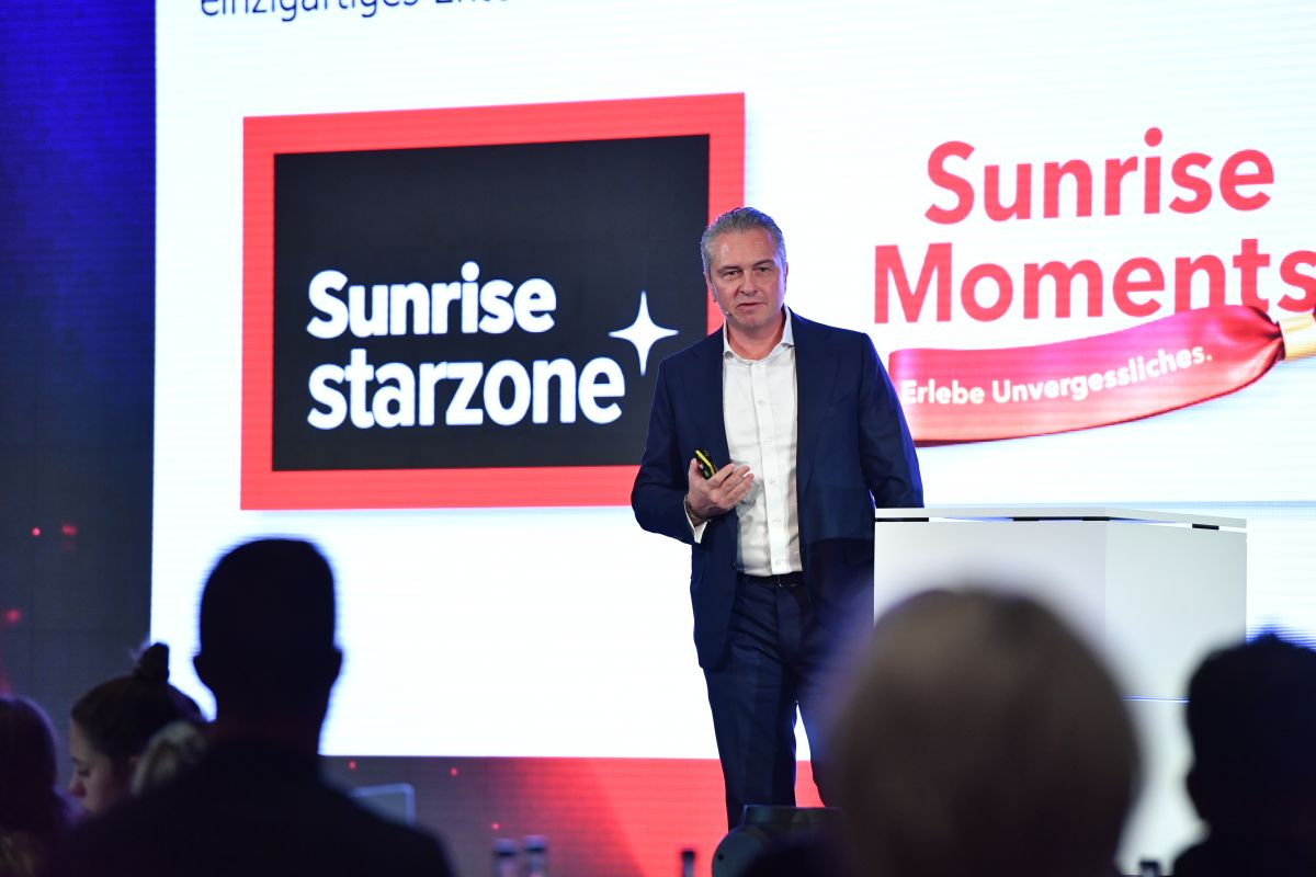 Spricht über das Projekt «Sunrise Starzone»: Sunrise-CEO André Krause