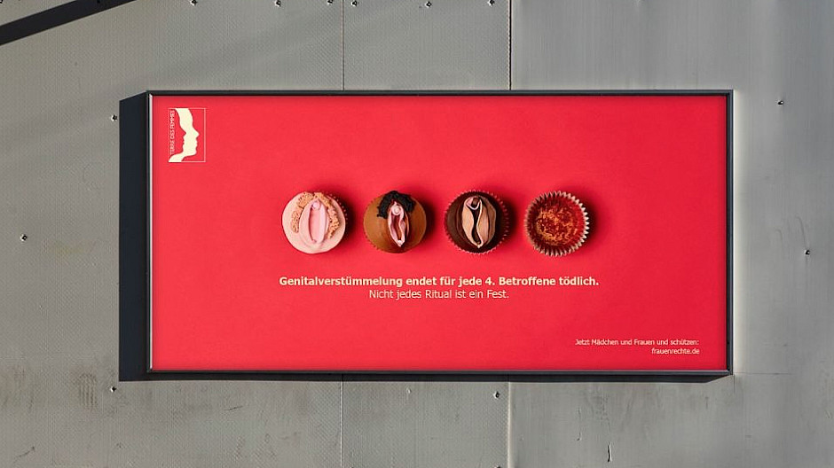 TBWA\Zürich: Mit Vulvatörtchen gegen Genitalverstümmelung